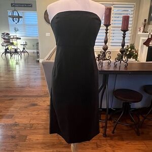 Black Straplesss Midi Dress Juniors 11/12 Cocktail Party Holiday NYE Level Eight